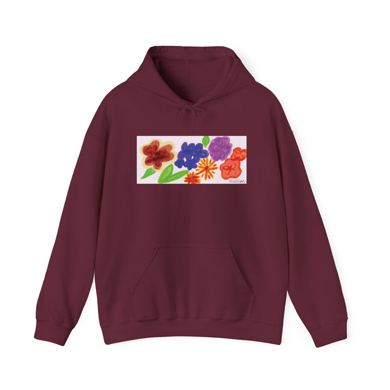 Flora Bold Unisex Heavy Blend™ Hooded Sweatshirt