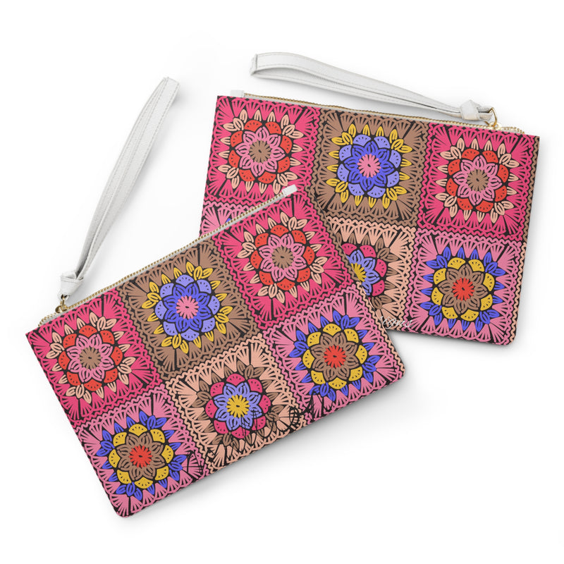 Embroidery Clutch Bag