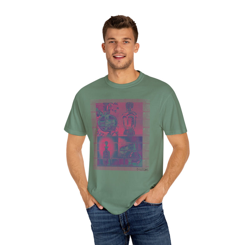 Classic Bottles Unisex Garment-Dyed T-shirt