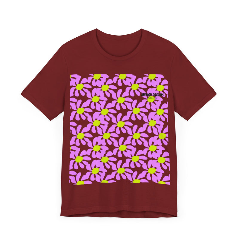 Lavender Petals Unisex Jersey Short Sleeve Tee