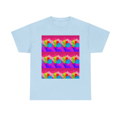 Shapes Bright Unisex Heavy Cotton Tee