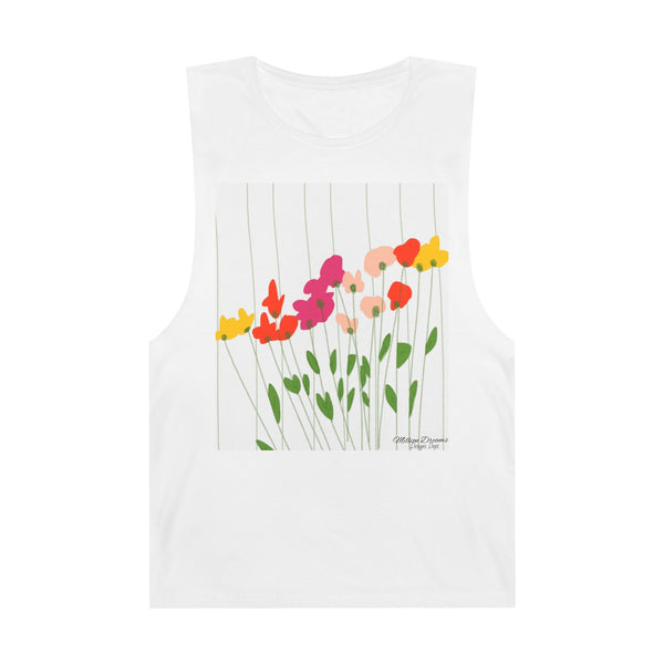 Freestyle flowers Unisex Barnard Tank