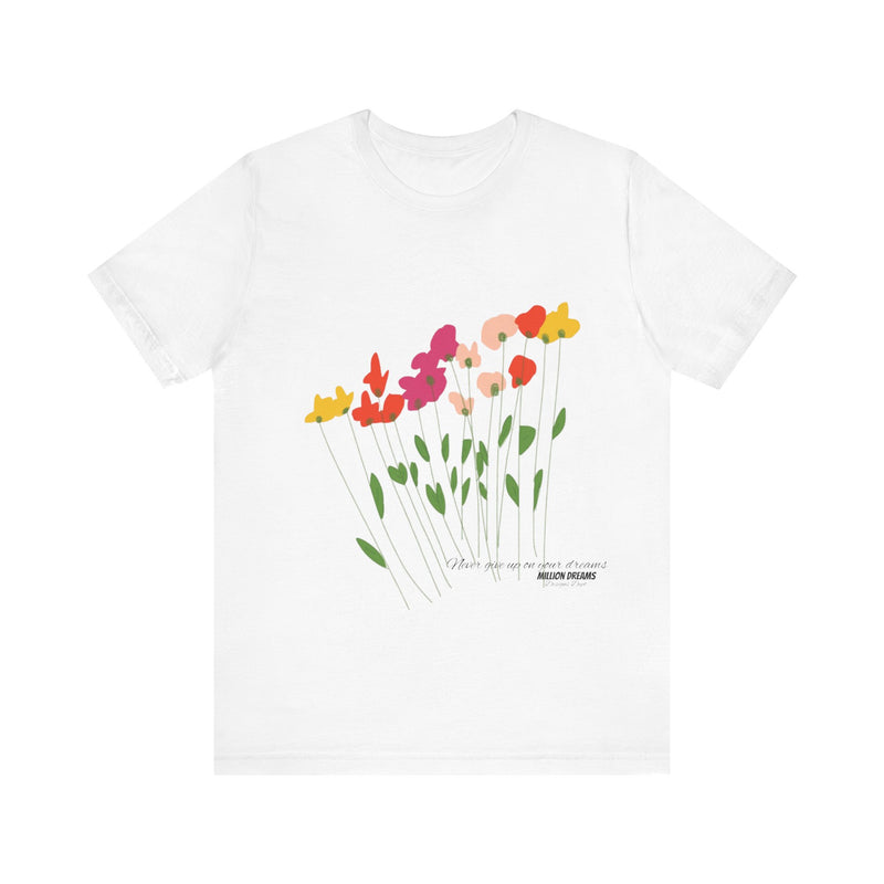 Freestyle  Flowers Jersey Short Sleeve Tee