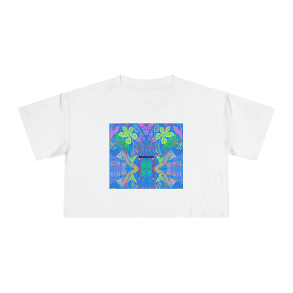 Art Frenzy  women's Crop Tee