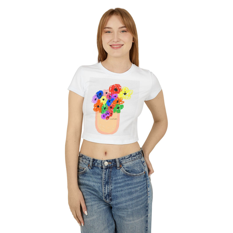 Flower Pot Women's Baby Tee