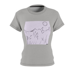 Cold Mountain View women's Cut & Sew Tee