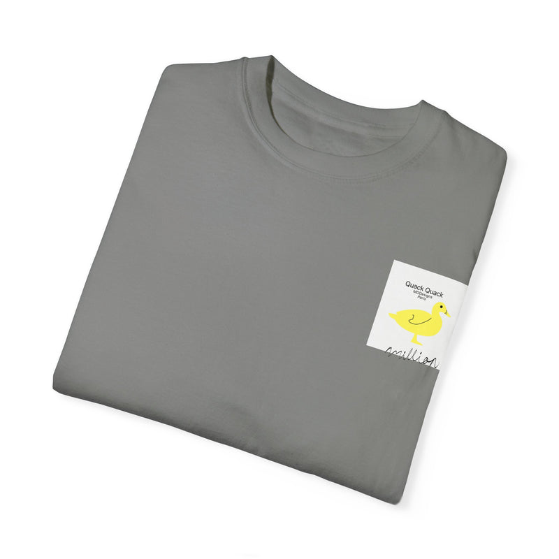 Quacking Duck Unisex Garment-Dyed T-shirt