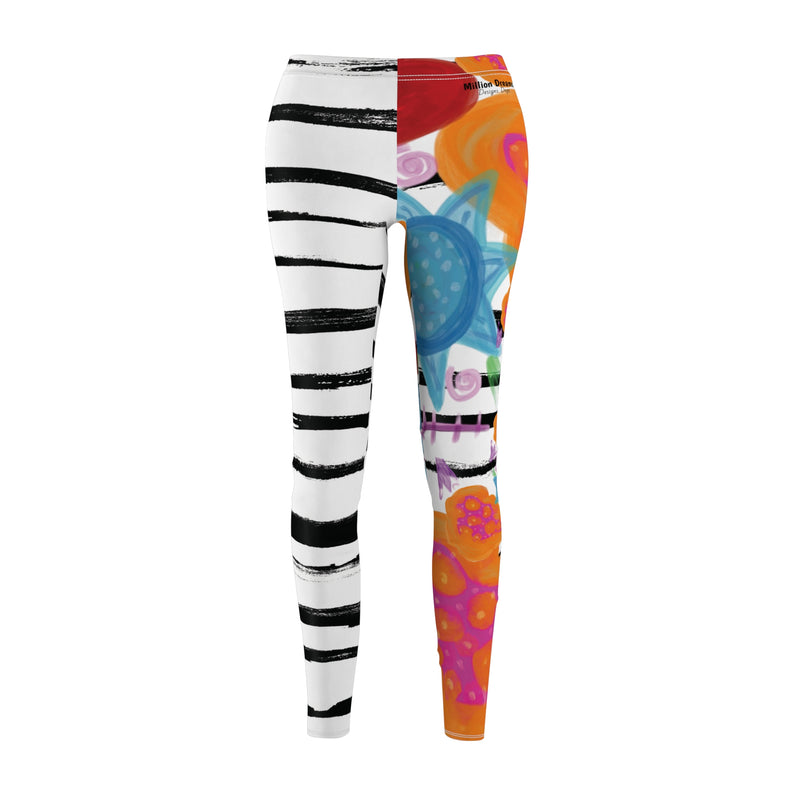 Paint Garden 3Women's Cut & Sew Casual Leggings (AOP)