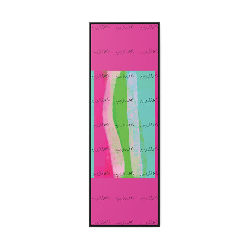 Pretty Neon Gallery Canvas Wraps, Vertical Frame