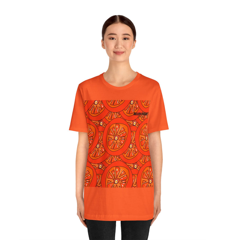 Tangie Orange Unisex Jersey Short Sleeve Tee