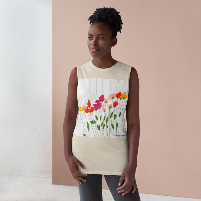 Freestyle flowers Unisex Barnard Tank