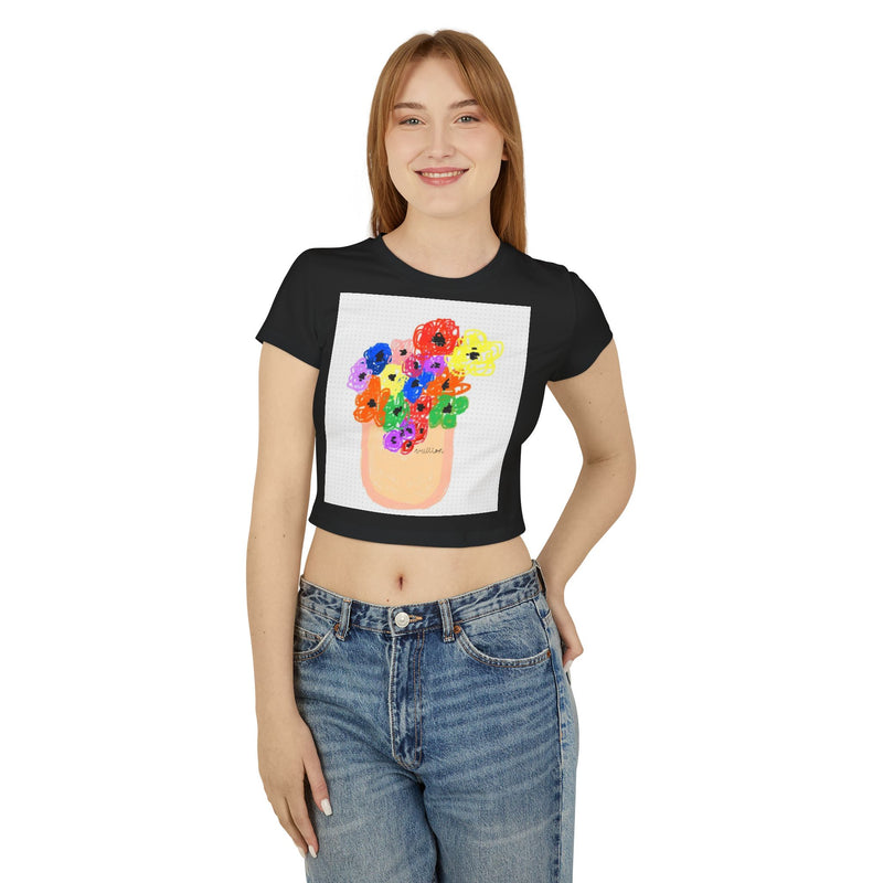 Flower Pot Women's Baby Tee