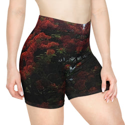 Resort View Women's Biker Shorts (AOP)