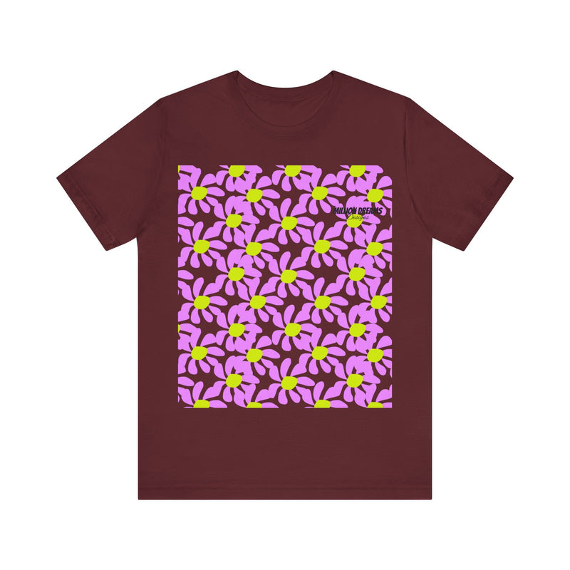 Lavender Petals Unisex Jersey Short Sleeve Tee