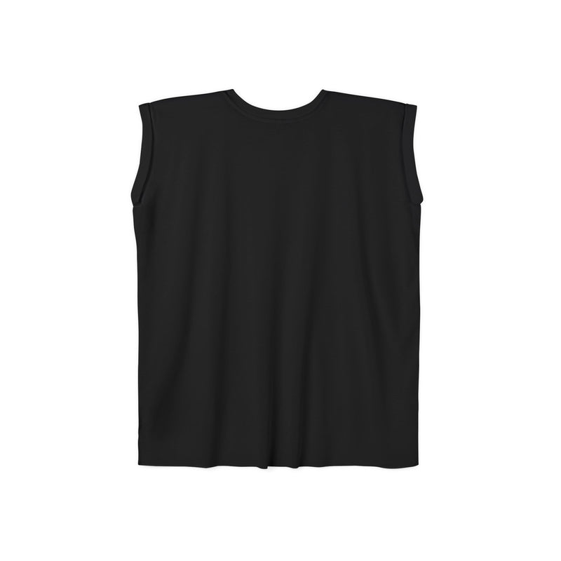 Sexy Goal Crusher Women’s Flowy Rolled Cuffs Muscle Tee