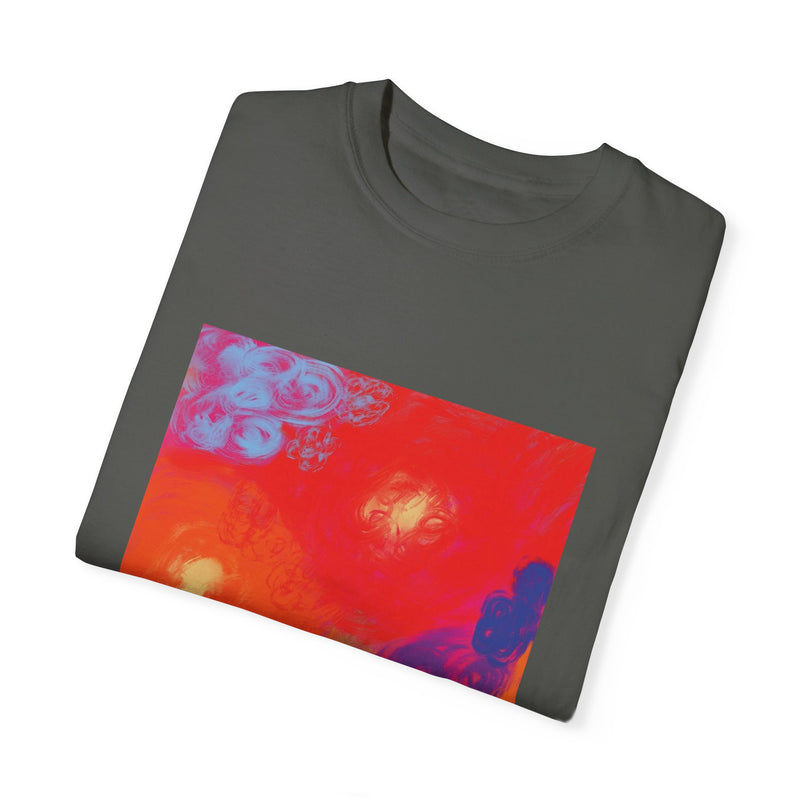 Floral Breeze Unisex Garment-Dyed T-shirt