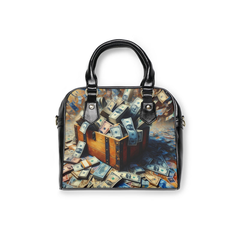 Money Shoulder Handbag