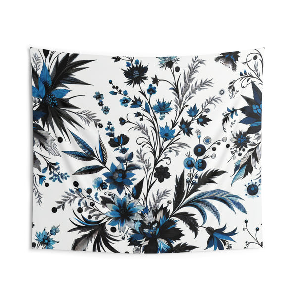 Small Floral Print Indoor Wall Tapestries