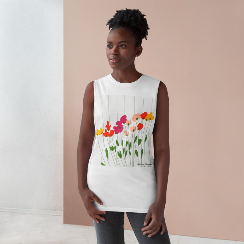 Freestyle flowers Unisex Barnard Tank