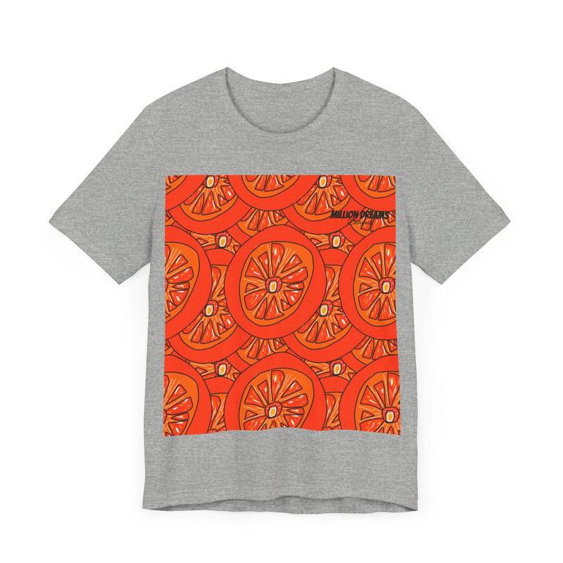 Tangie Orange Unisex Jersey Short Sleeve Tee