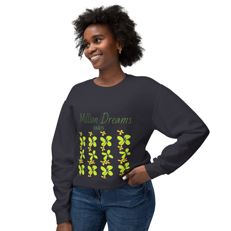 plant figs 2 Unisex Lightweight Crewneck Sweatshirt