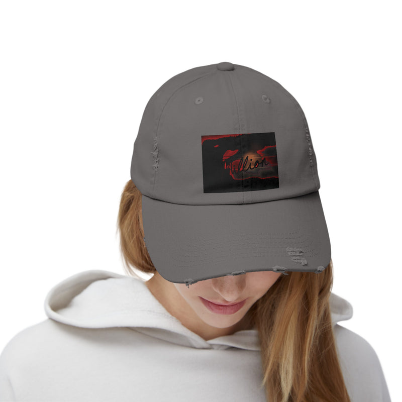 Fiery Million Unisex Distressed Cap