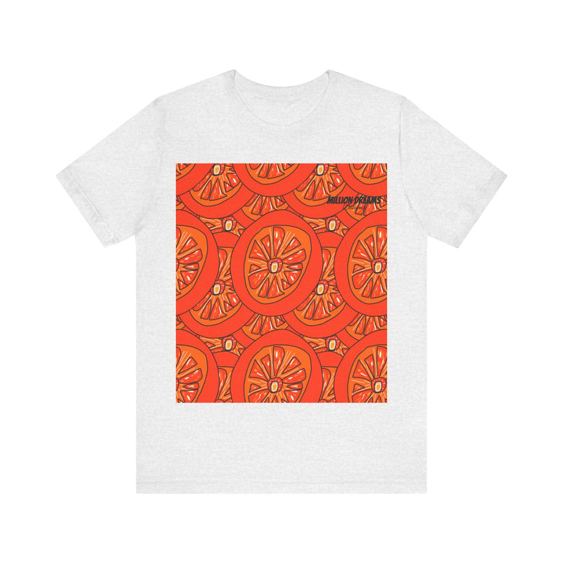 Tangie Orange Unisex Jersey Short Sleeve Tee