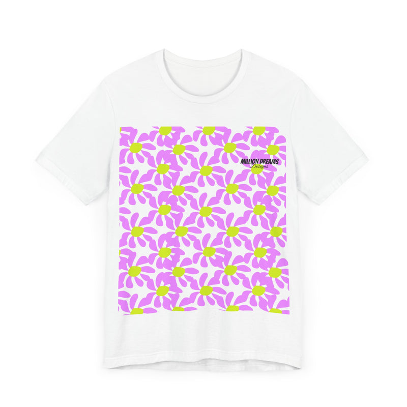 Lavender Petals Unisex Jersey Short Sleeve Tee