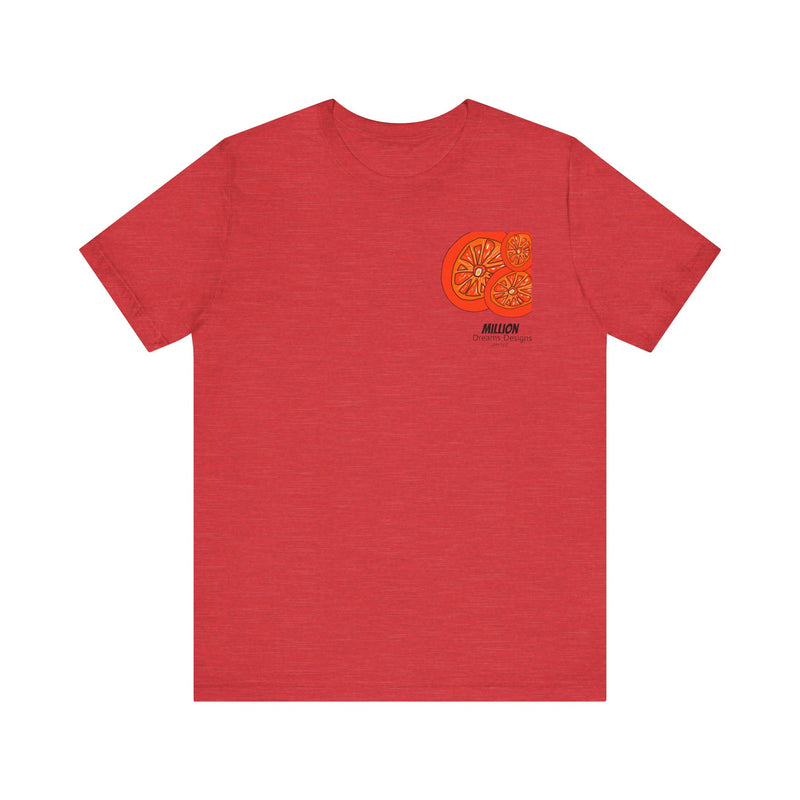 Tangie Orange Jersey Short Sleeve Tee