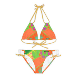 Neon Beach Vibes Bikini  (AOP)