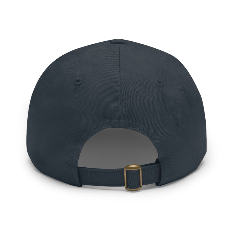 Dreamy Cloud Hat with Leather Patch (Round)