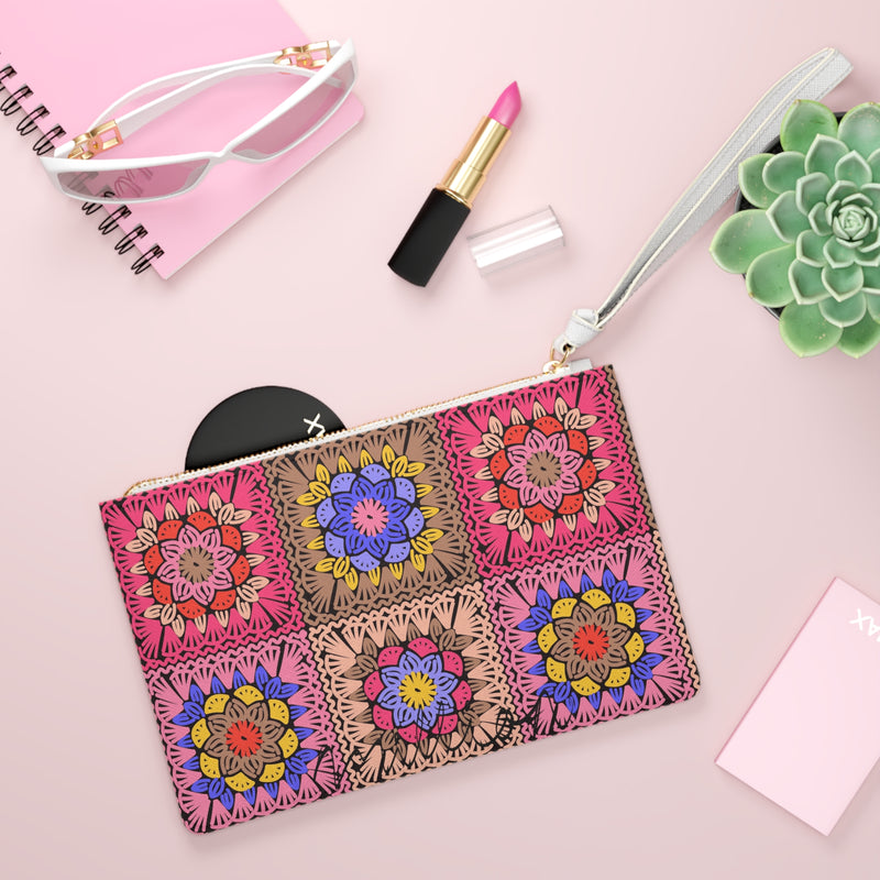 Embroidery Clutch Bag