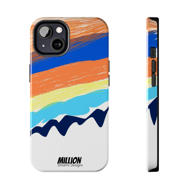 Color Sketch Lines Tough Phone Case