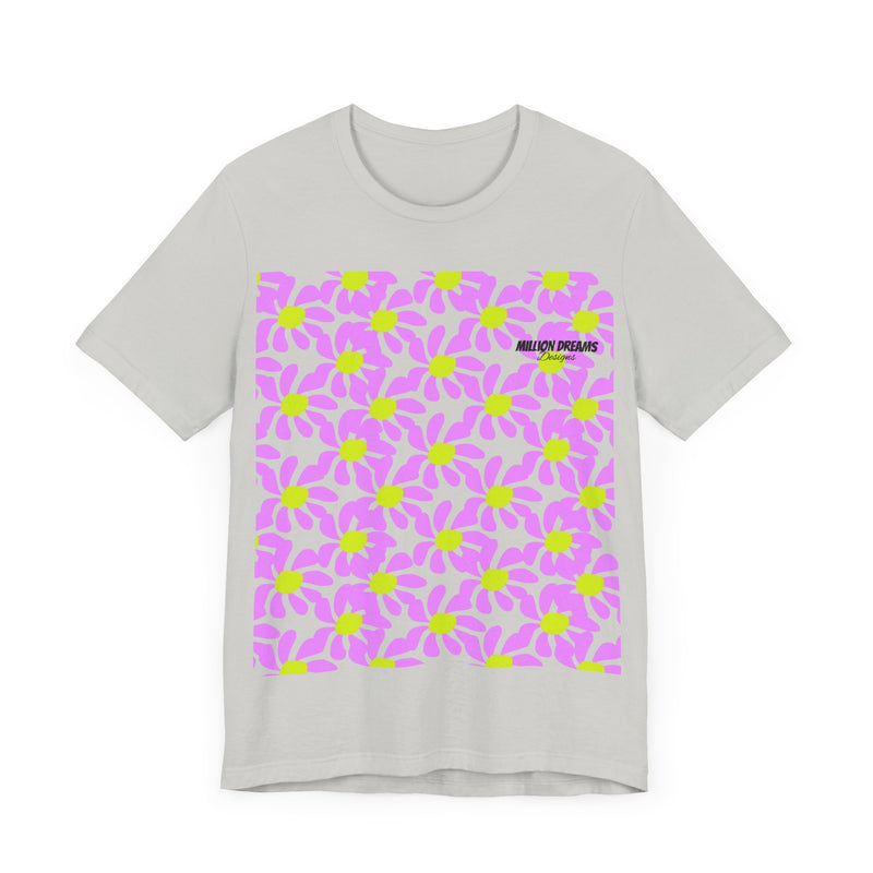 Lavender Petals Unisex Jersey Short Sleeve Tee