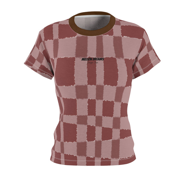 Chocolate Cubes Women's Cut & Sew Tee (AOP)