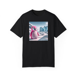 Pink Penguin Unisex Garment-Dyed T-shirt