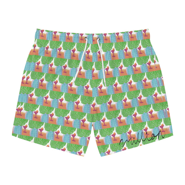 Casual Dining Swim Trunks (AOP)