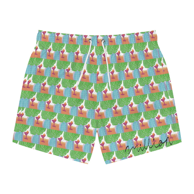 Casual Dining Swim Trunks (AOP)