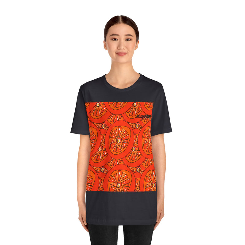 Tangie Orange Unisex Jersey Short Sleeve Tee