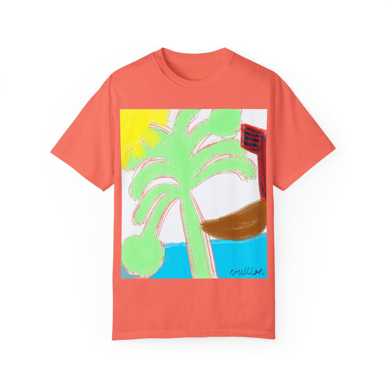 Ocean View Unisex Garment-Dyed T-shirt