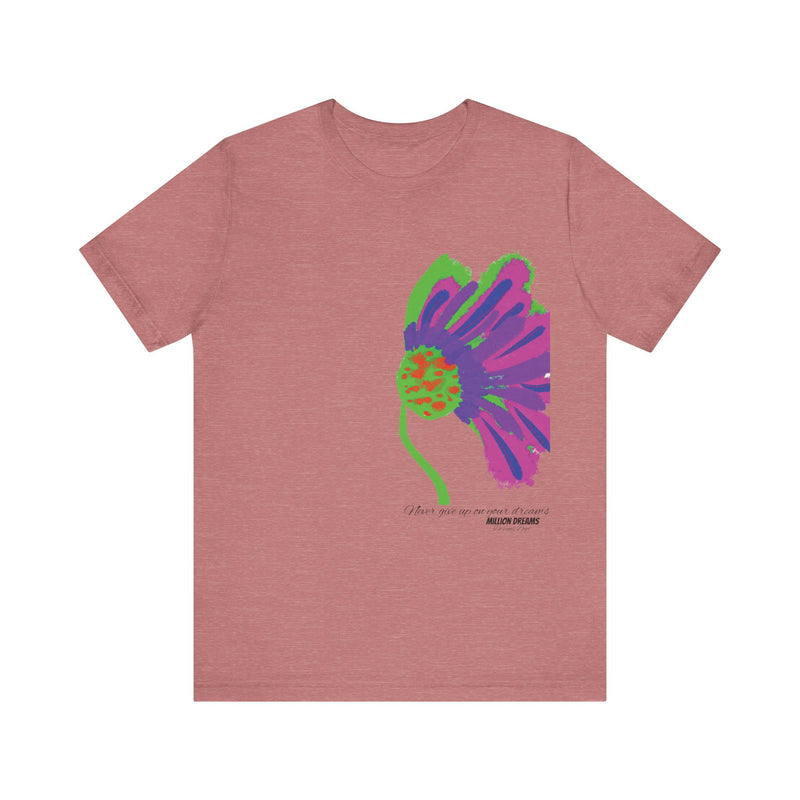 Edge flower Jersey Short Sleeve Tee