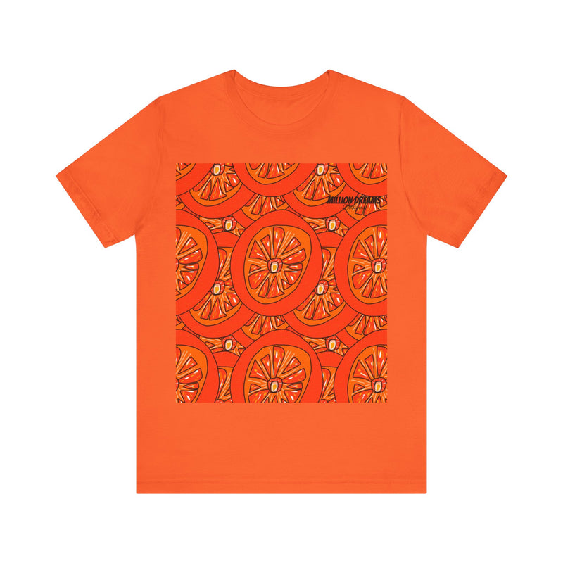 Tangie Orange Unisex Jersey Short Sleeve Tee