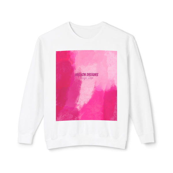 Shades of Pink Lightweight Crewneck Sweatshirt