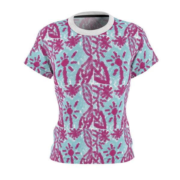 Beads Print Women's Cut & Sew Tee (AOP)