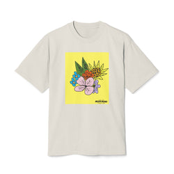 Yellow Flora Unisex Heavy Faded Tee