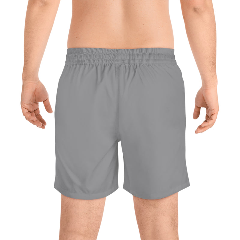 Resort View Men's Mid-Length Swim Shorts (AOP)