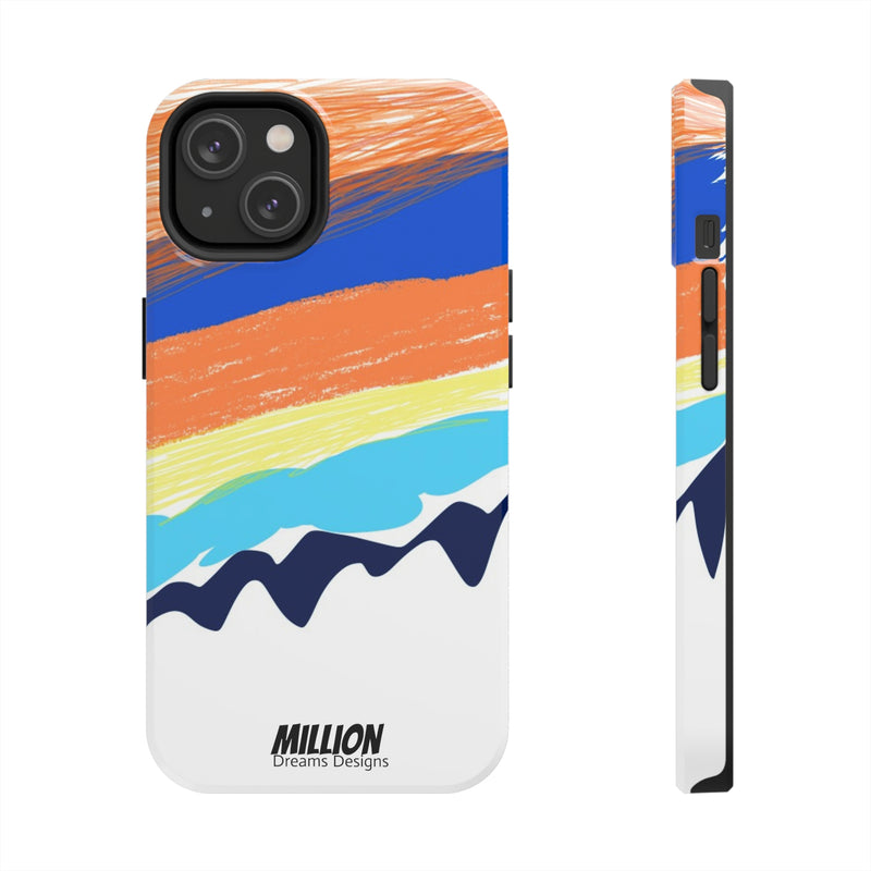 Color Sketch Lines Tough Phone Case