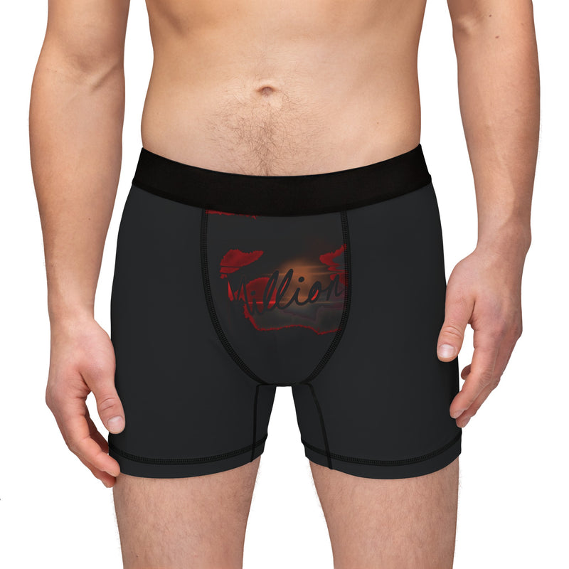 Fiery Million Men's Boxers (AOP)