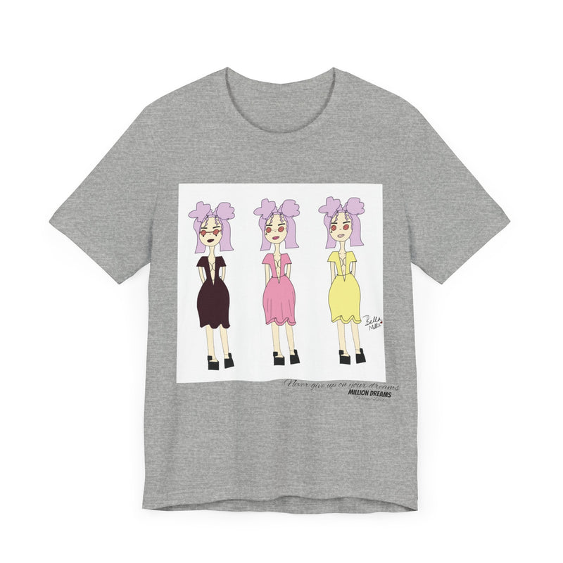 Bella Millz Triplets Jersey Short Sleeve Tee