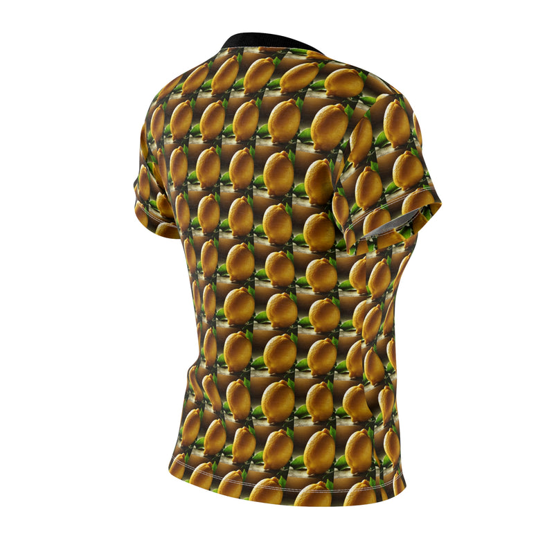 Lemon Women's Cut & Sew Tee (AOP)